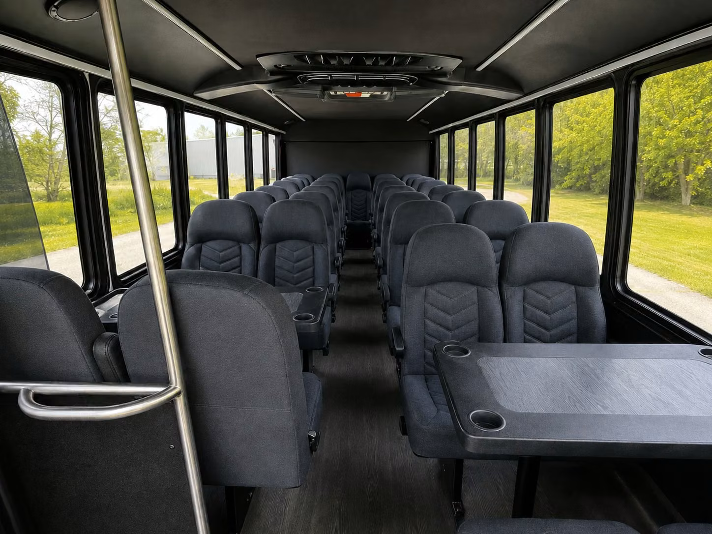 20 passenger minibus inside