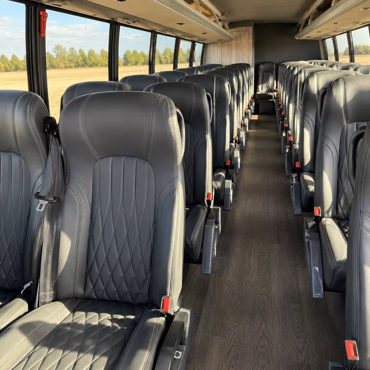kansas city 35 passenger minibus rental