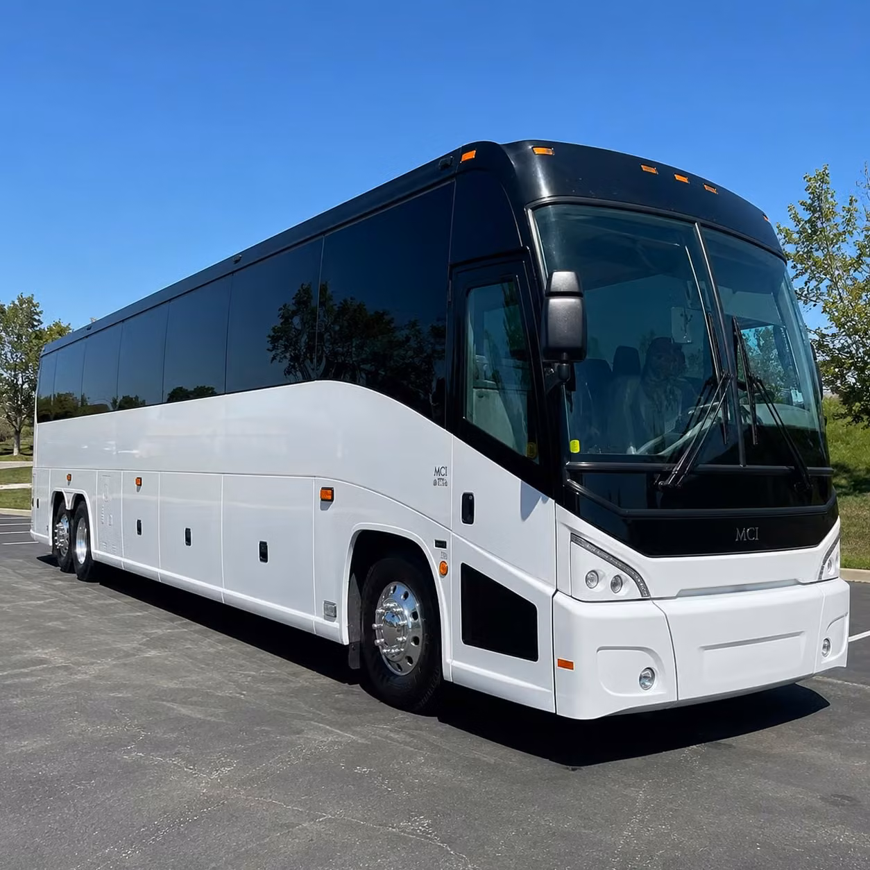 kansas city 56 passenger charter bus rental
