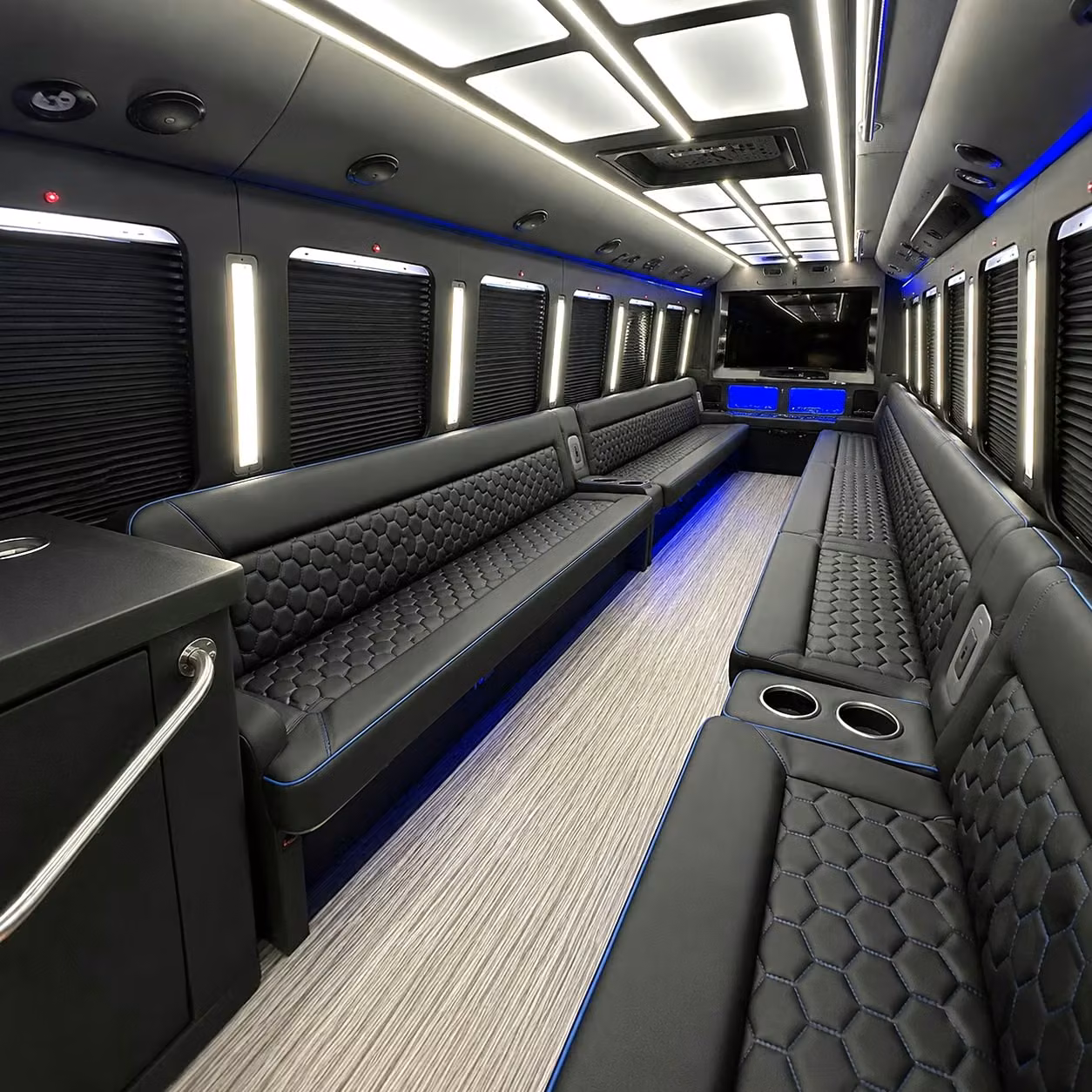 party bus interior